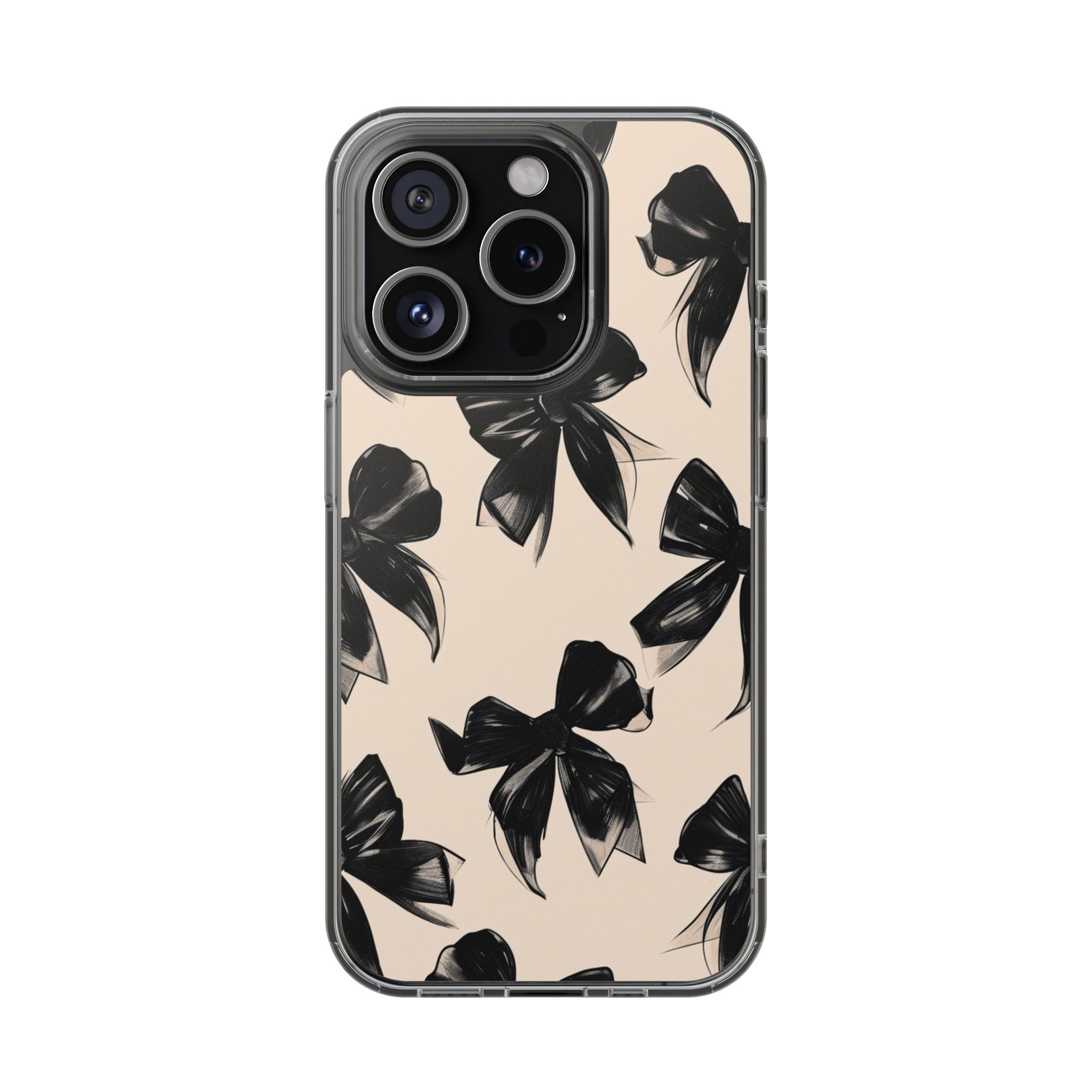 Black Bows Phone Case