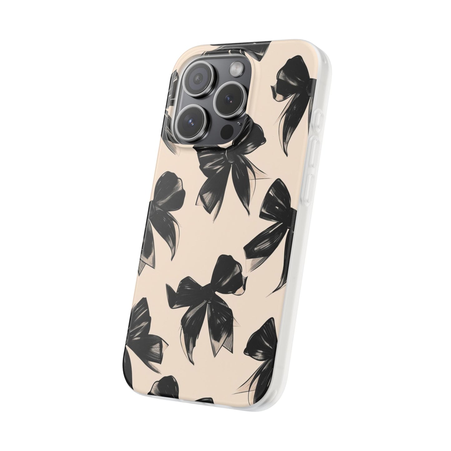 Black Bows Phone Case