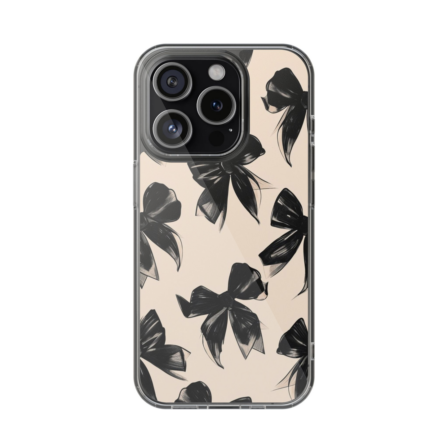 Black Bows Phone Case