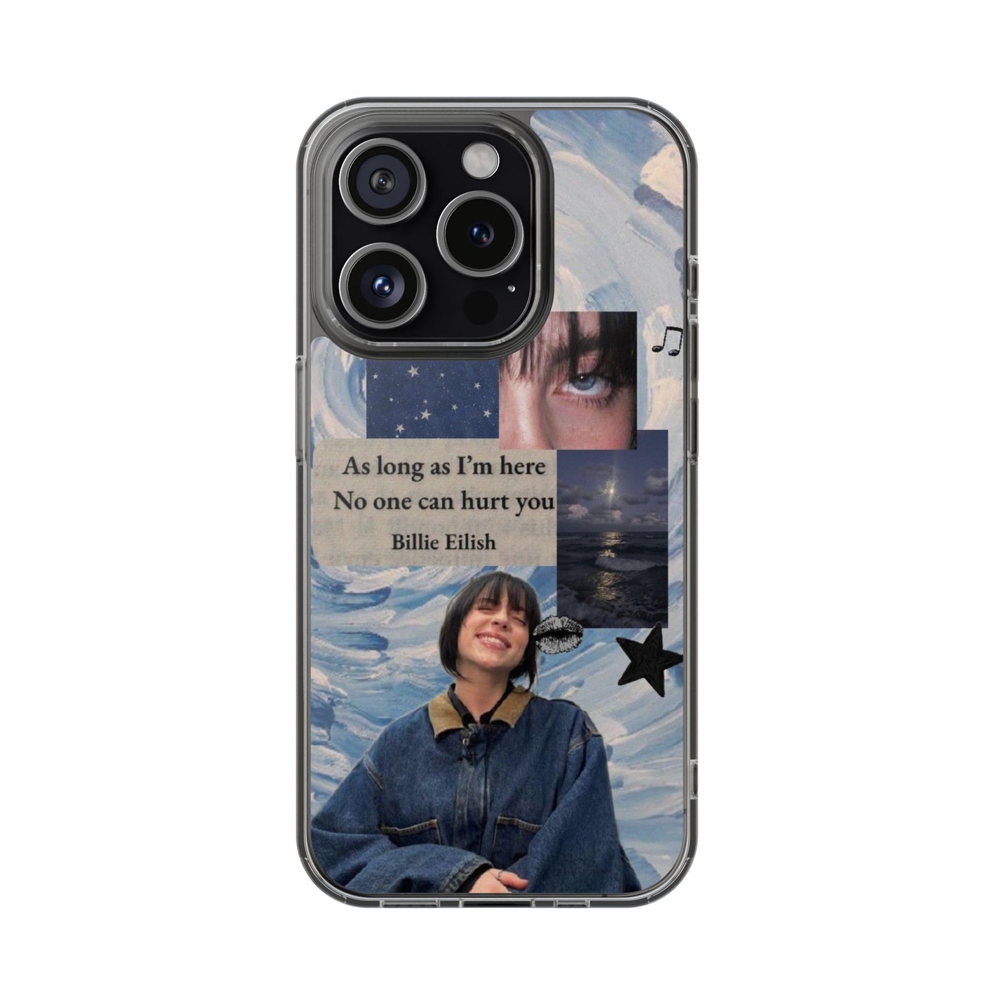 Bilie's Blue Aesthetic Phone Case | Two