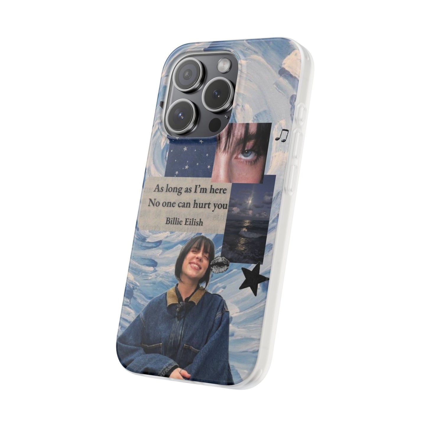 Bilie's Blue Aesthetic Phone Case | Two