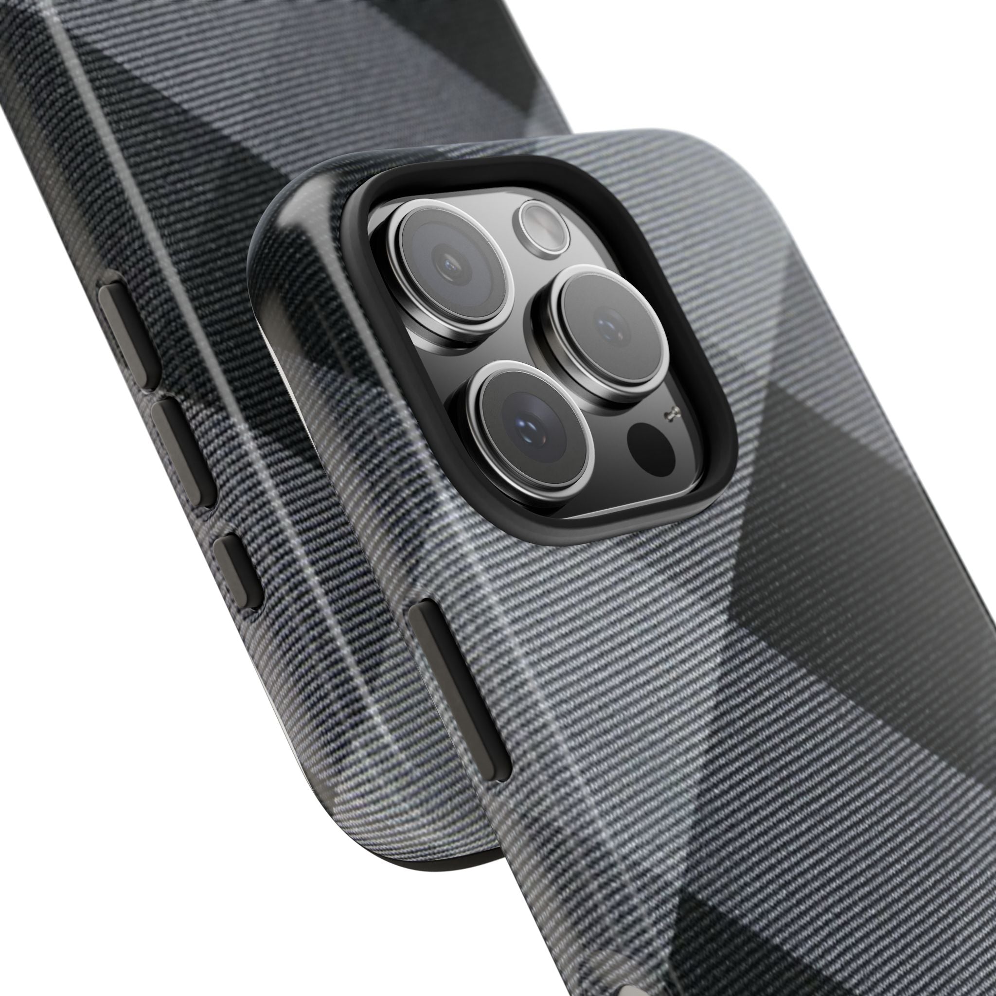 Black and White Armoured Phone Case