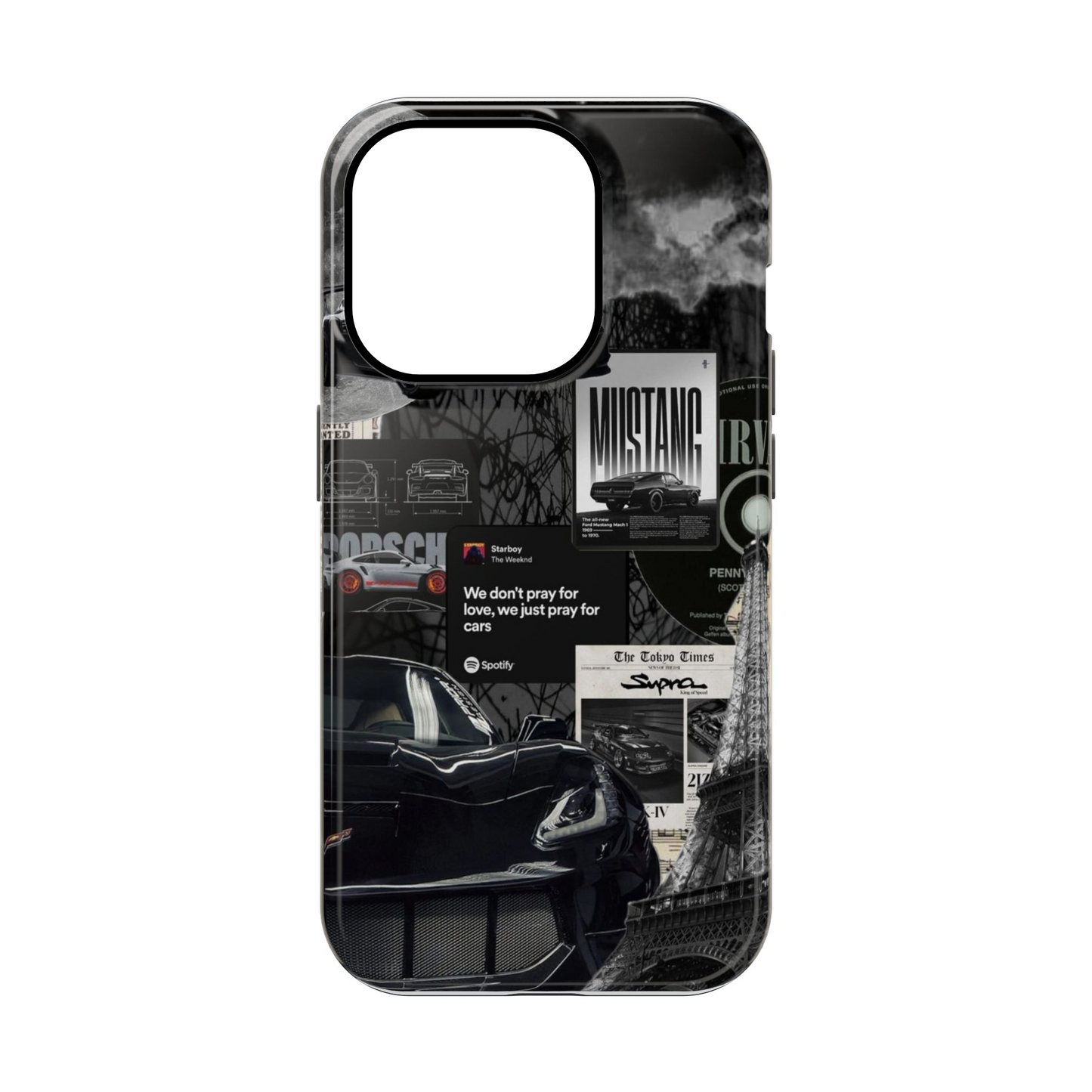 We Just Pray For Cars Phone Case | Two