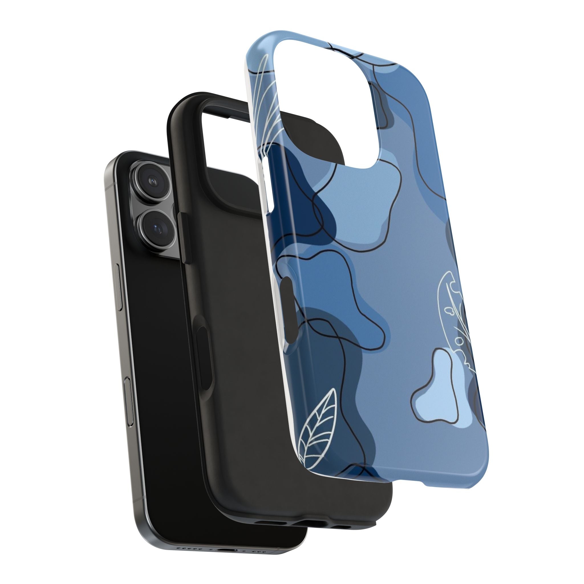 Blue Hues Armoured Phone Case