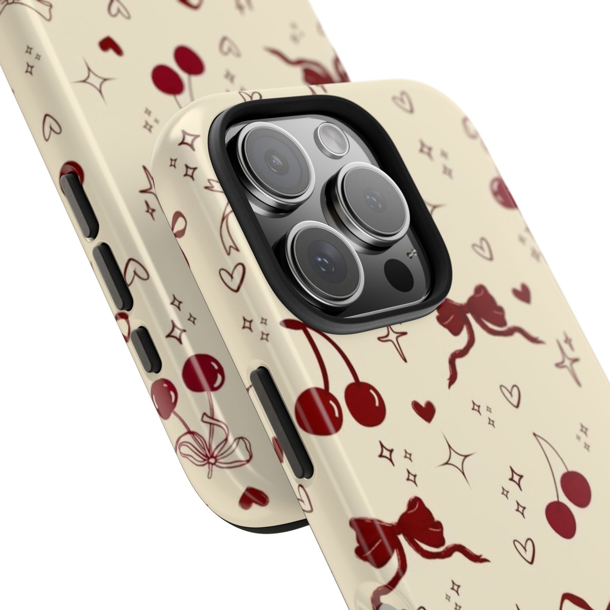 Cherry Bows Armoured Phone Case