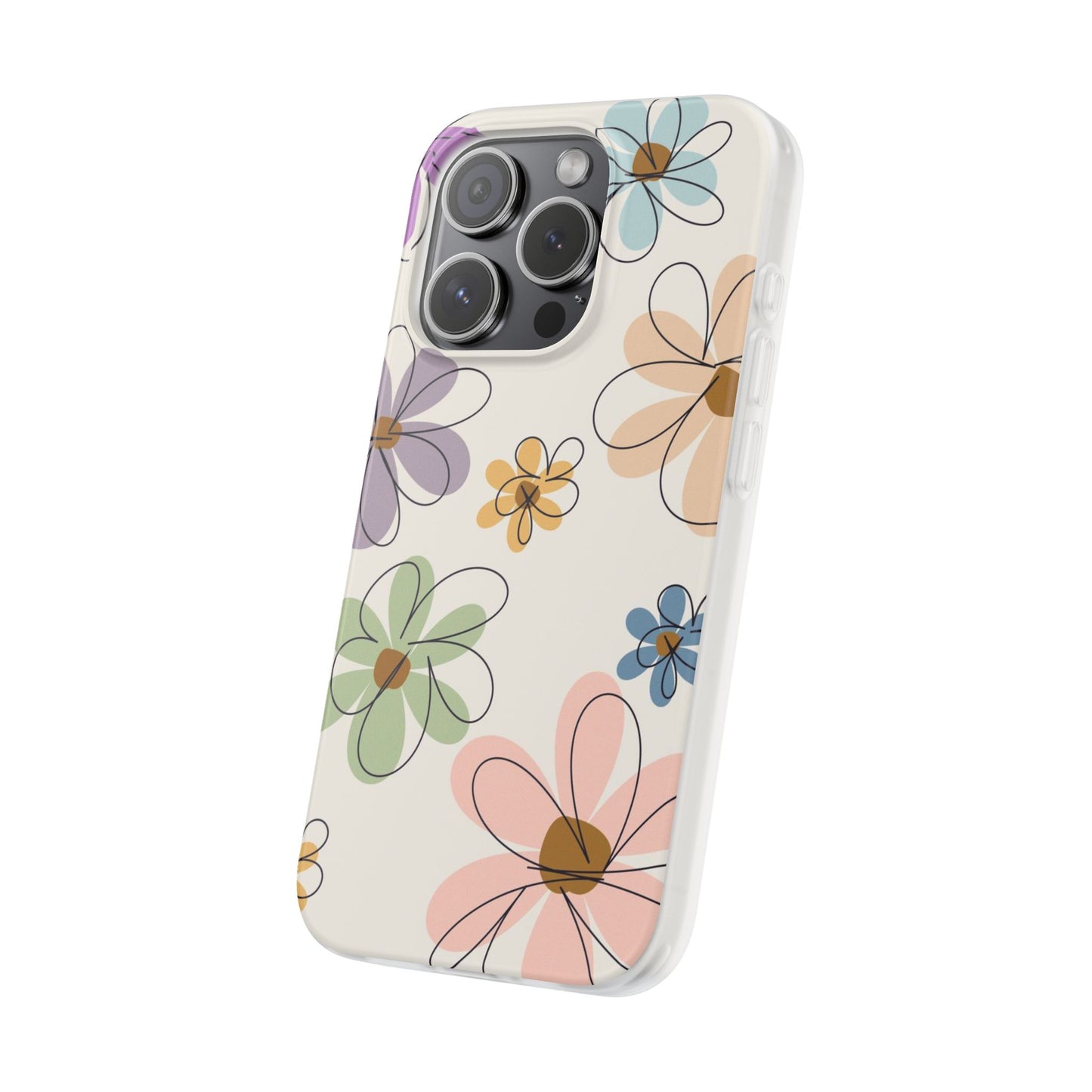Colorful Flowers Phone Case