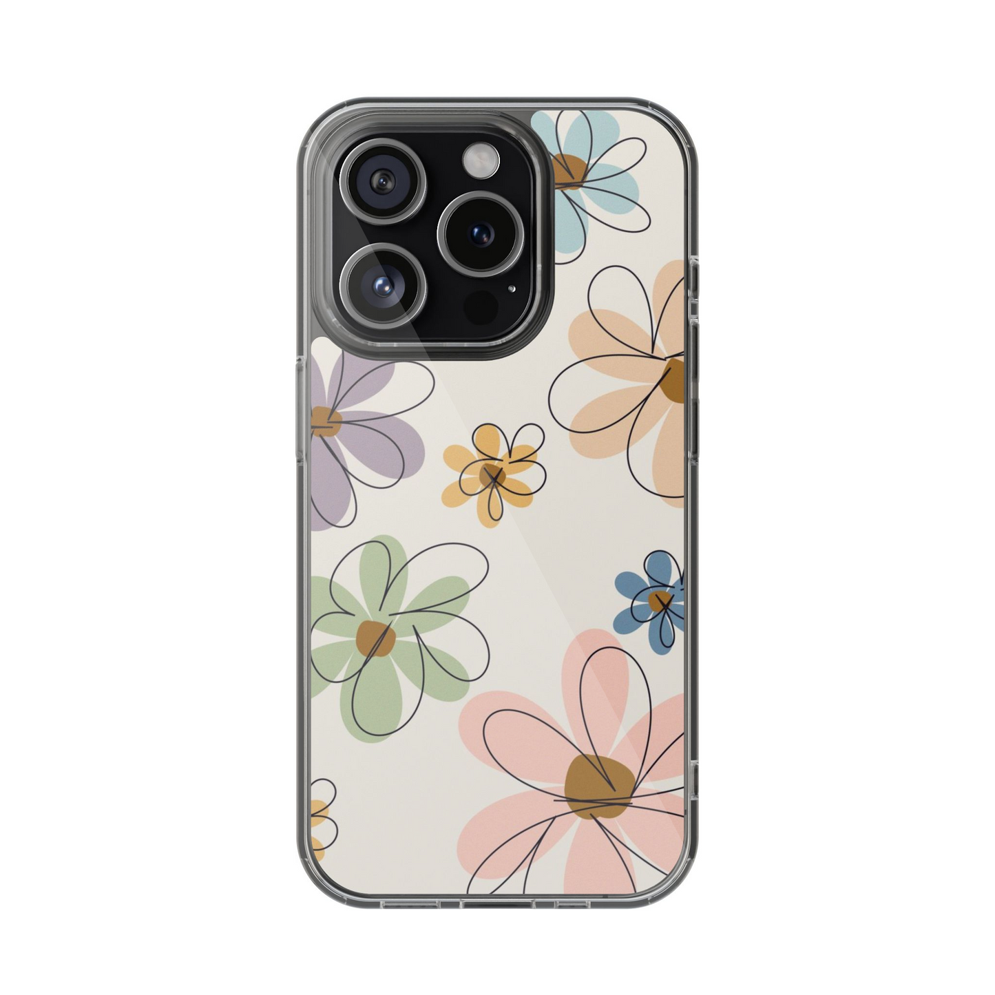 Colorful Flowers Phone Case