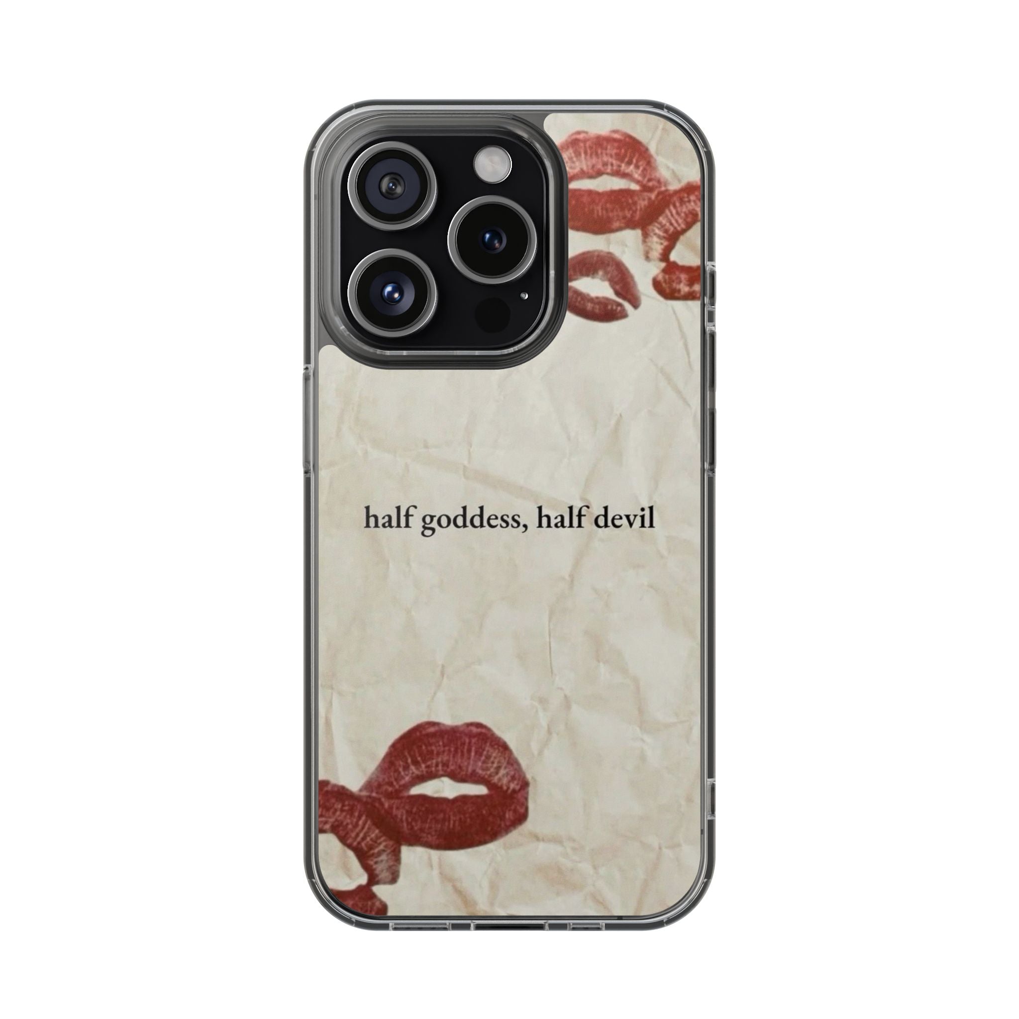 Half Goddess, Half Devil Phone Case