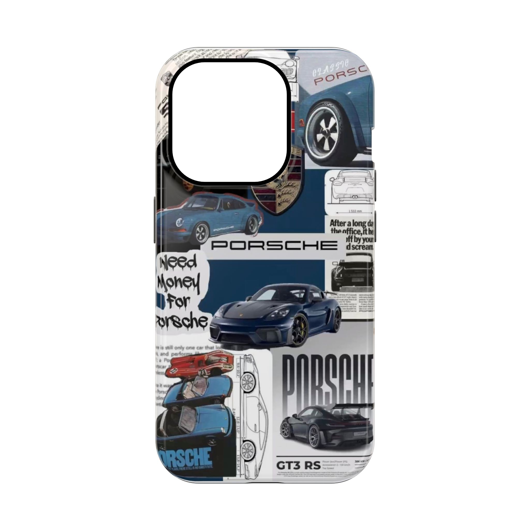 Need Money For Porsche Phone Case