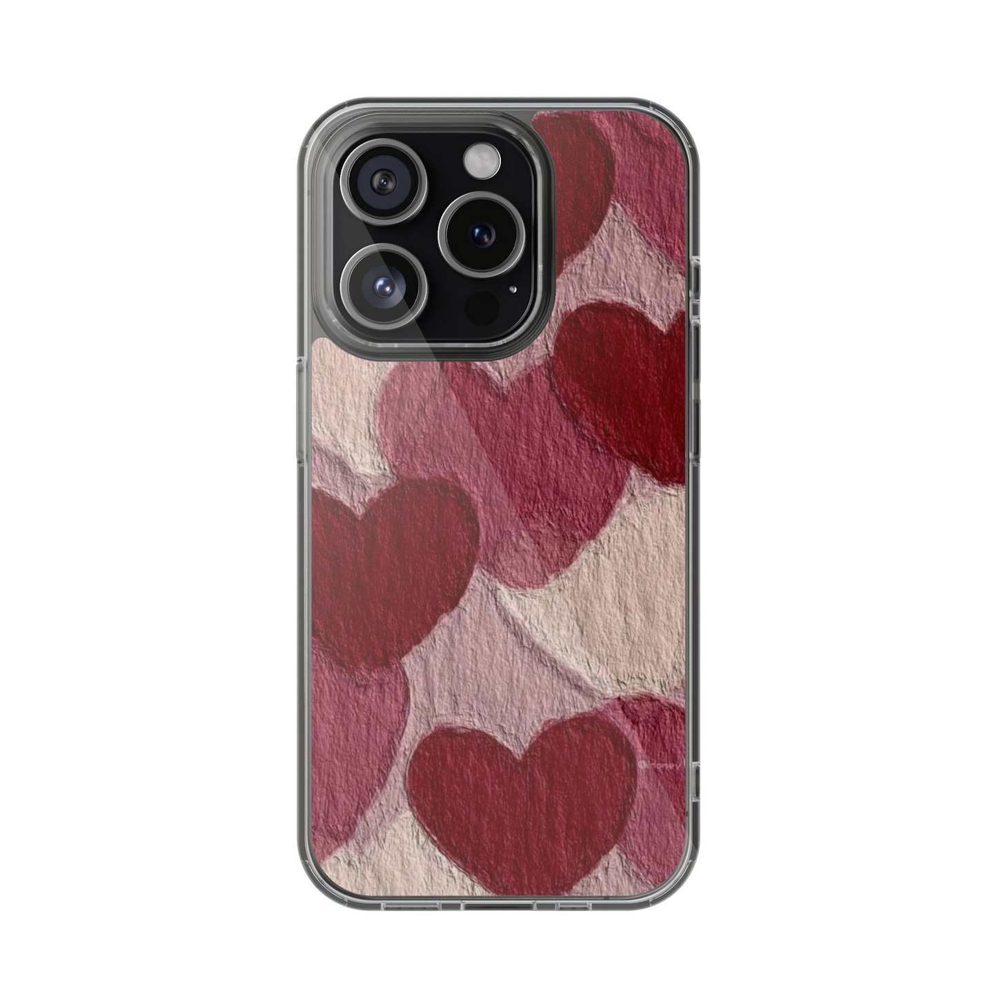 Pink Hearts Phone Case | Two