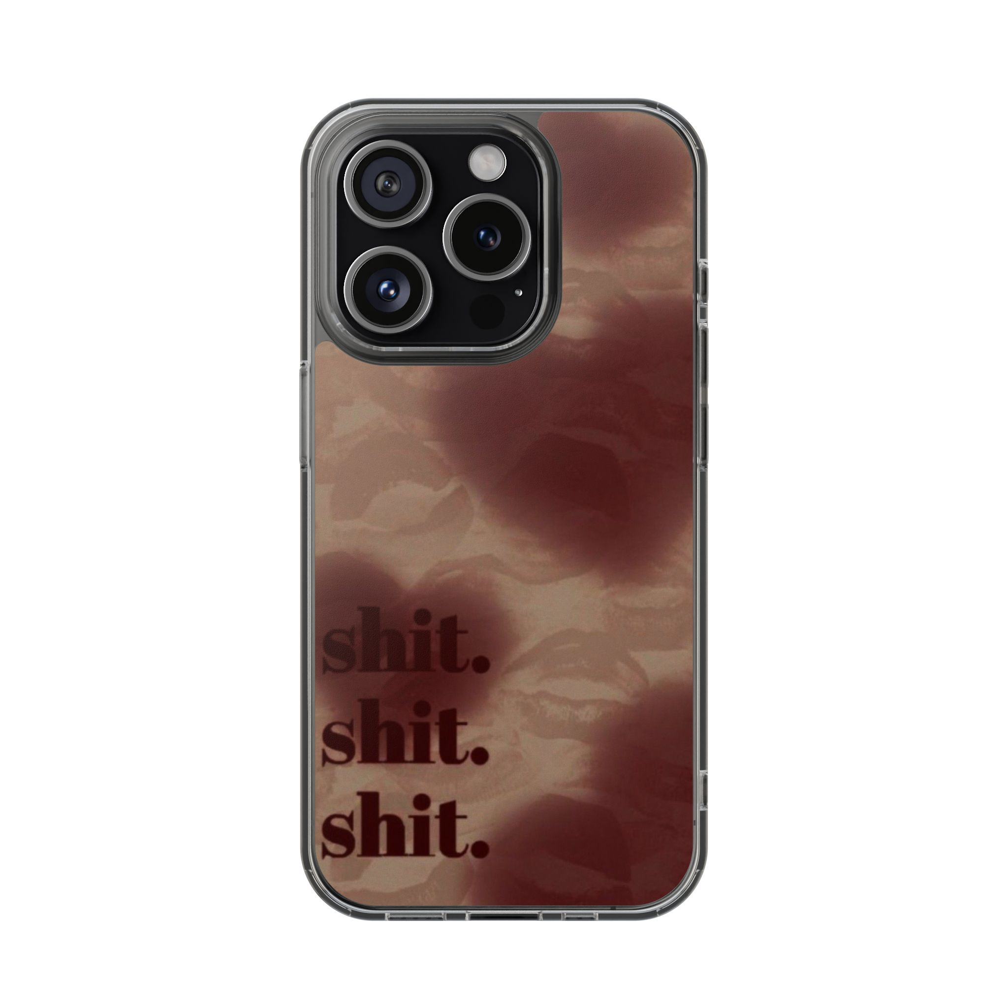 Shit Shit Shit Lips Pattern Phone Case