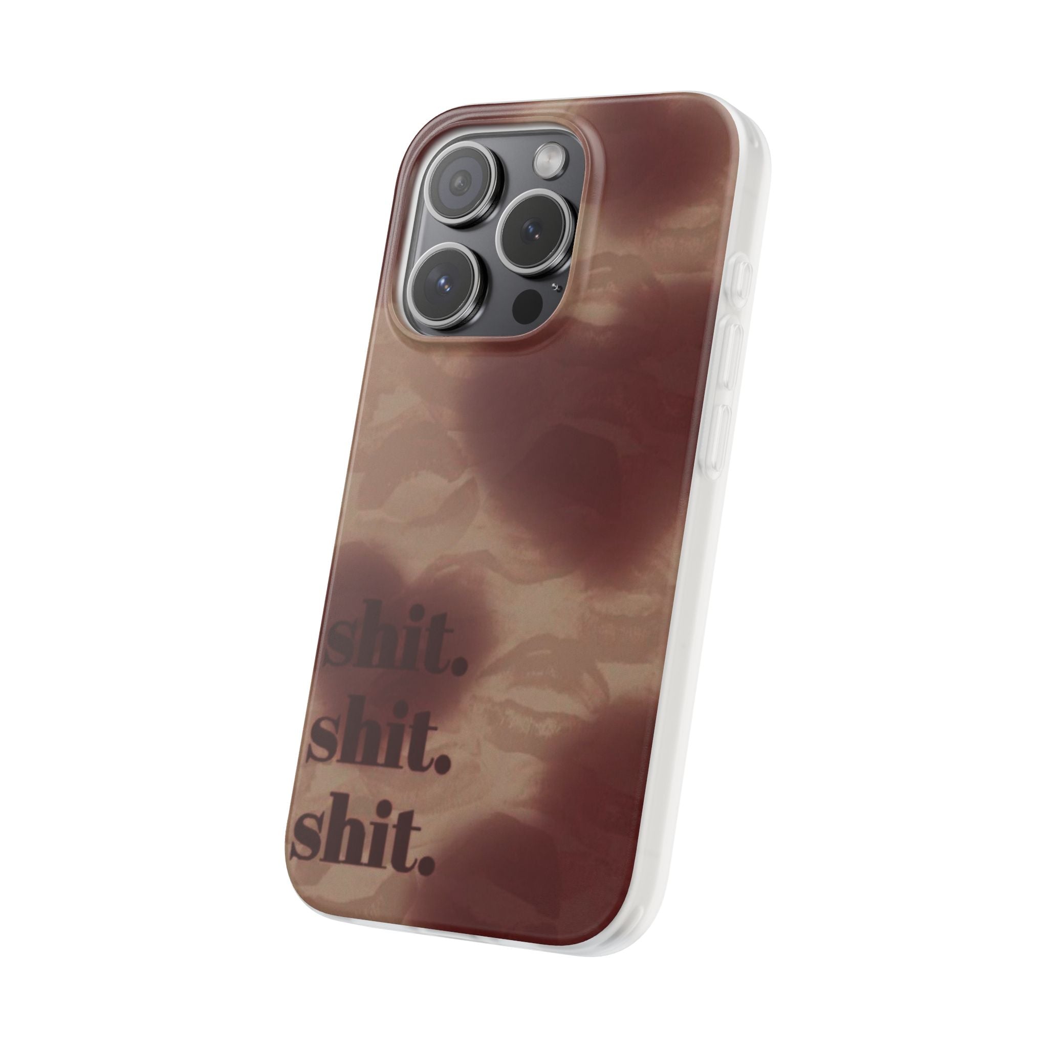 Shit Shit Shit Lips Pattern Phone Case