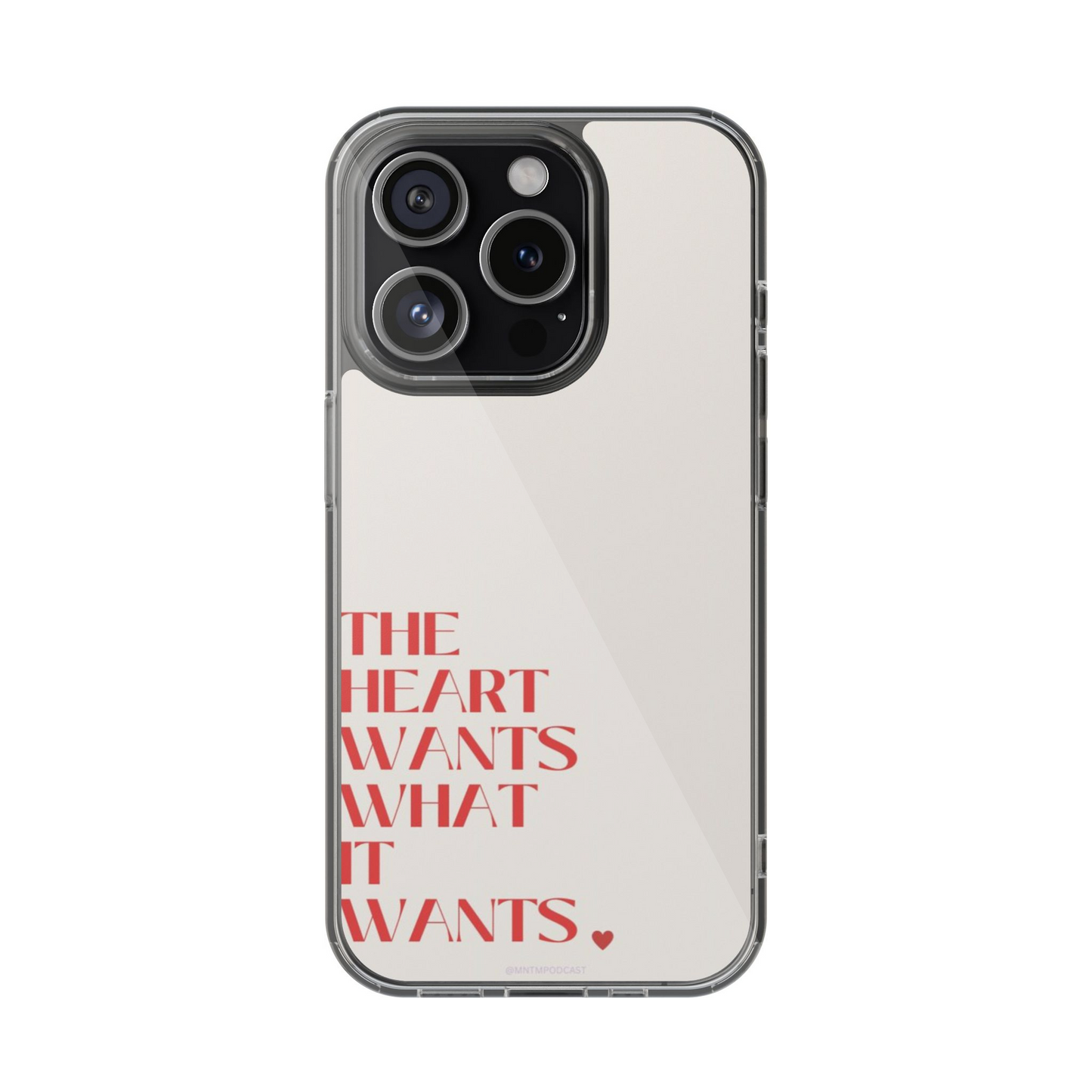 The Hearts Wants Phone Case