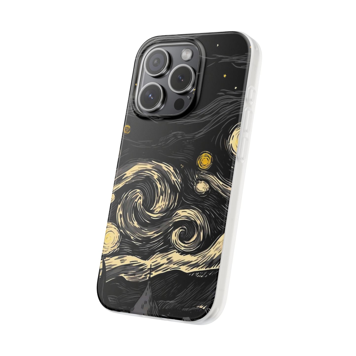 Vangogh's Black Night Phone Case