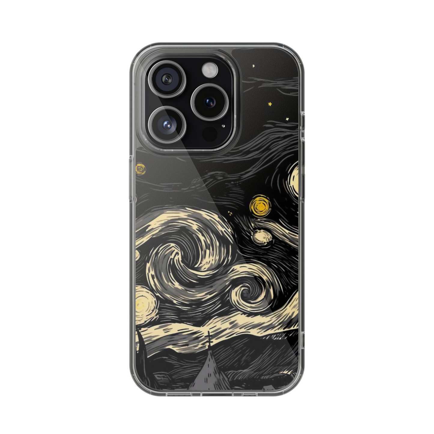 Vangogh's Black Night Phone Case
