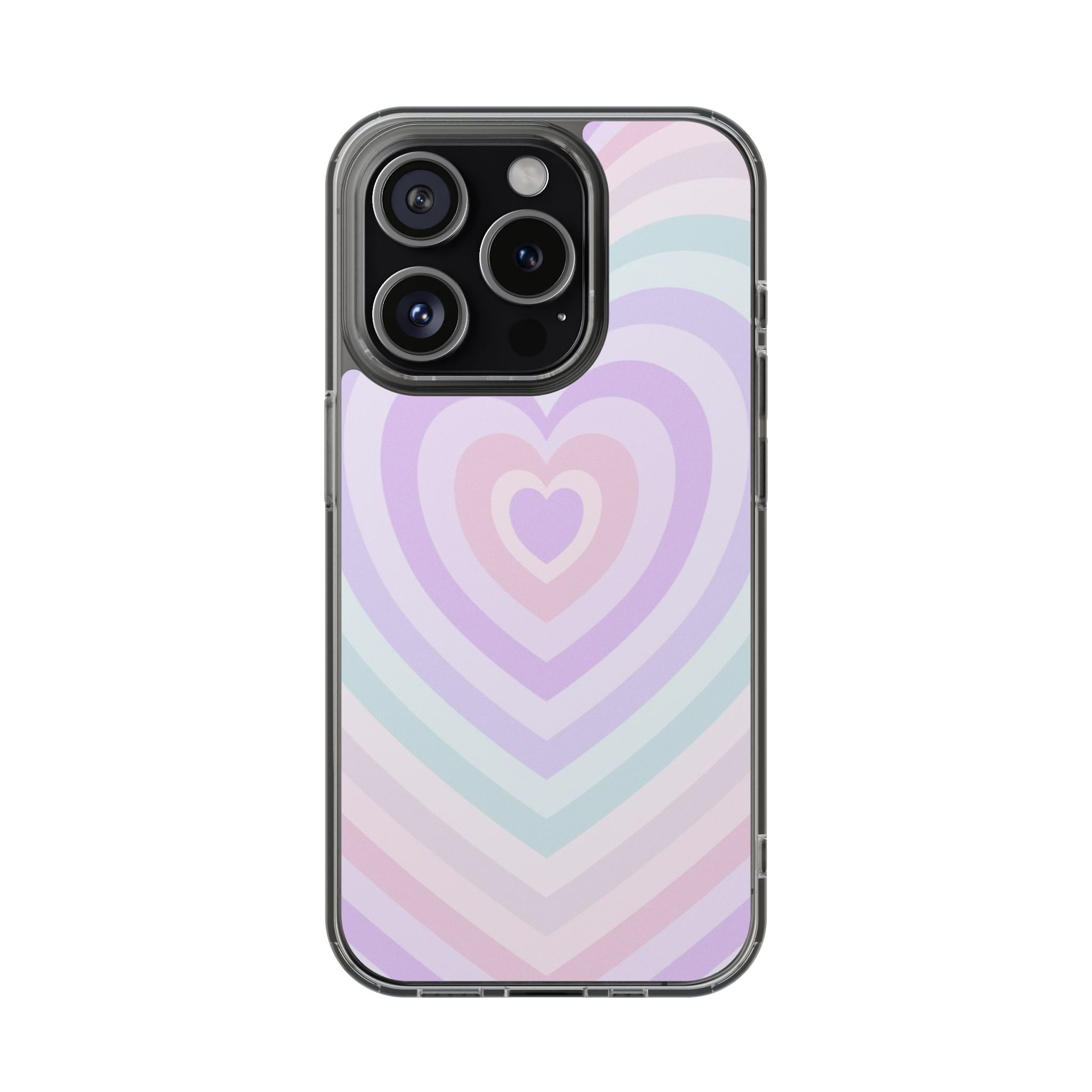 Y2K Rainbow Hearts Phone Case