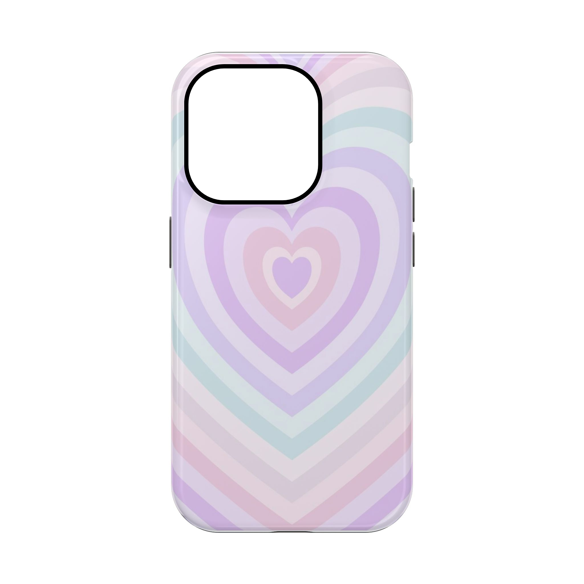 Y2K Rainbow Hearts Phone Case