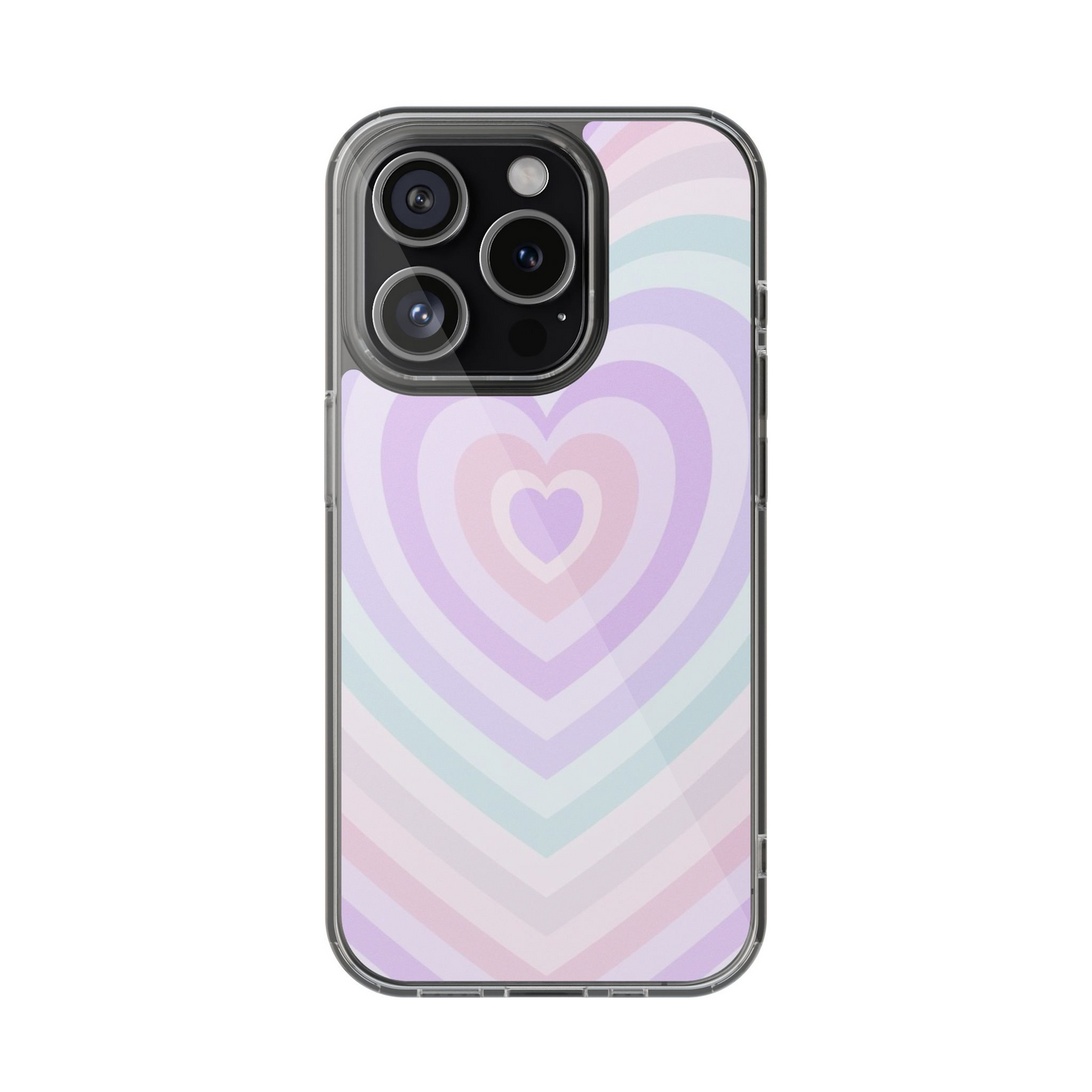 Y2K Rainbow Hearts Phone Case