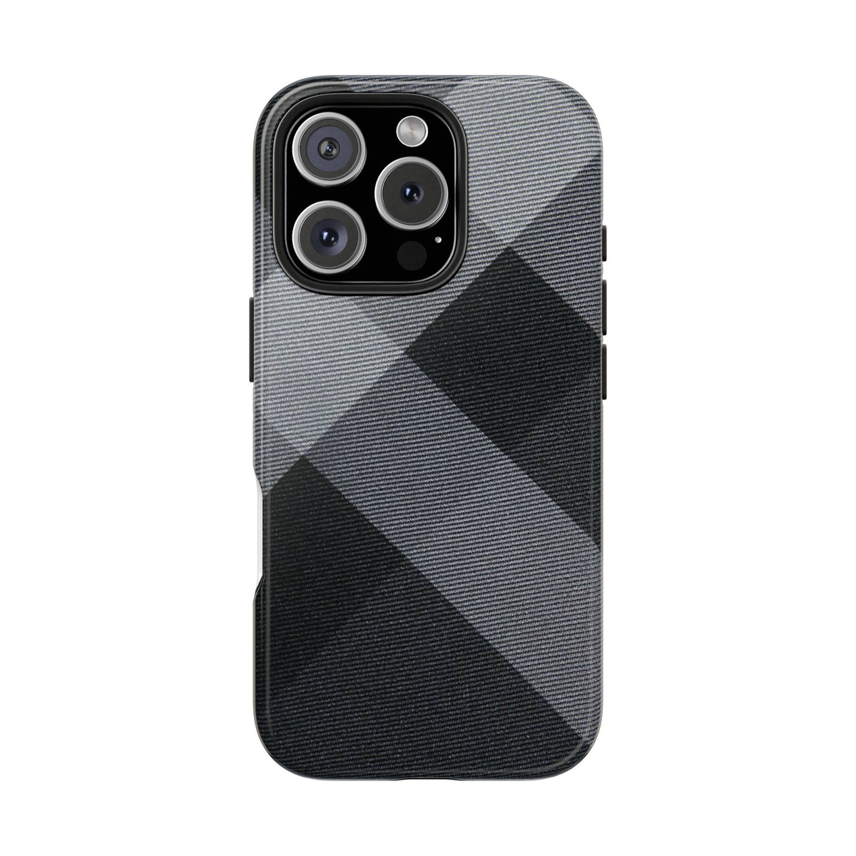 Black and White Armoured Phone Case