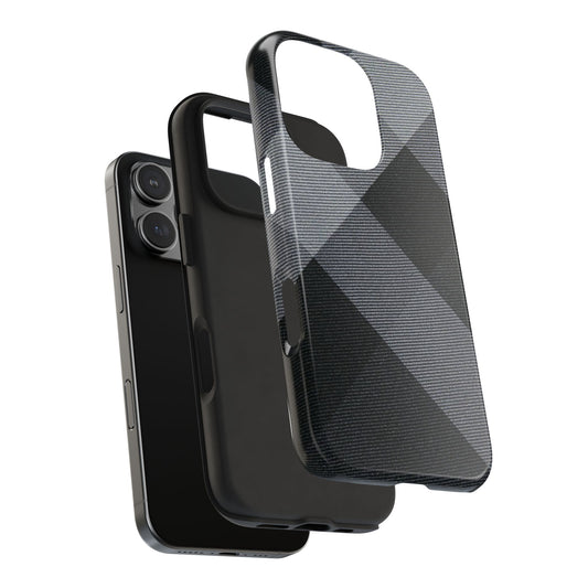 Black and White Armoured Phone Case