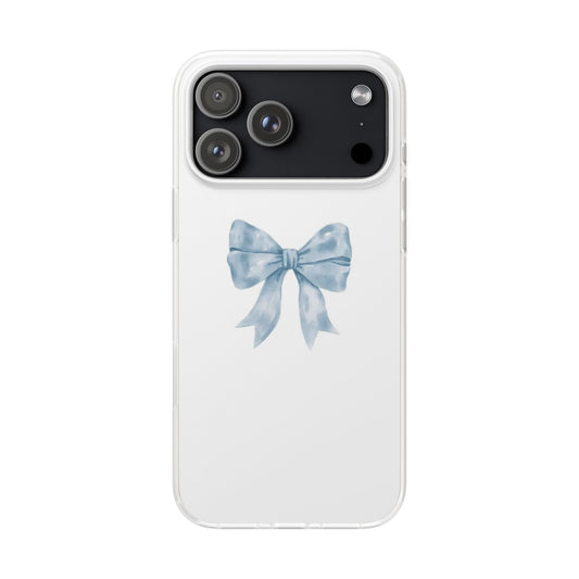 Blue Bow Phone Case