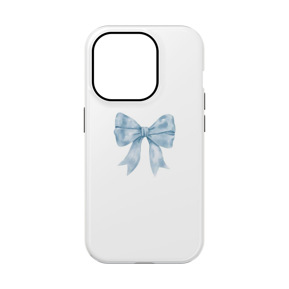 Blue Bow Phone Case
