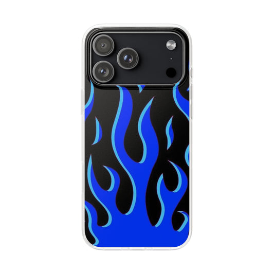 Blue Flames Phone Case