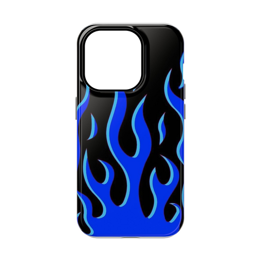 Blue Flames Phone Case