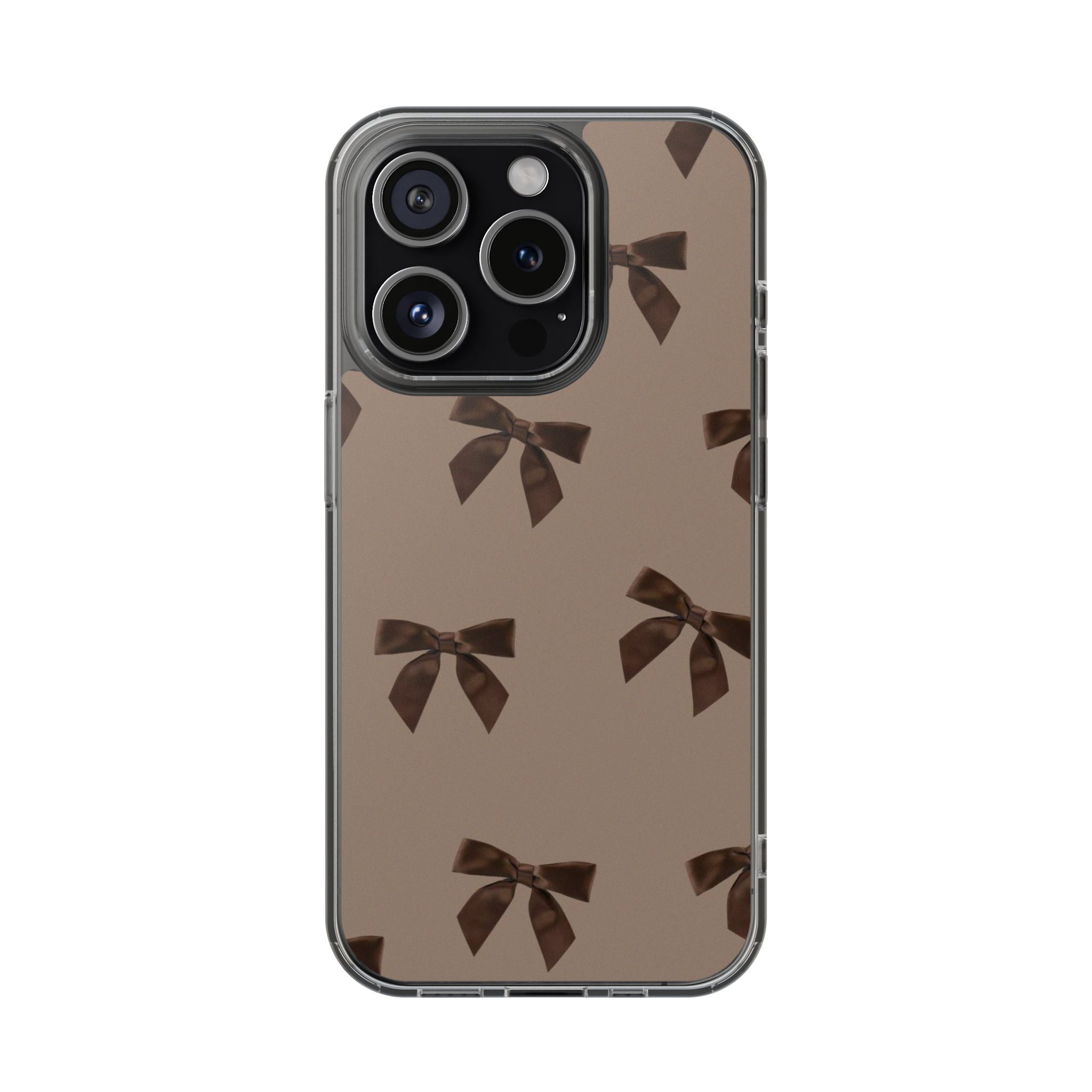 Chocolate Bows Phone Case