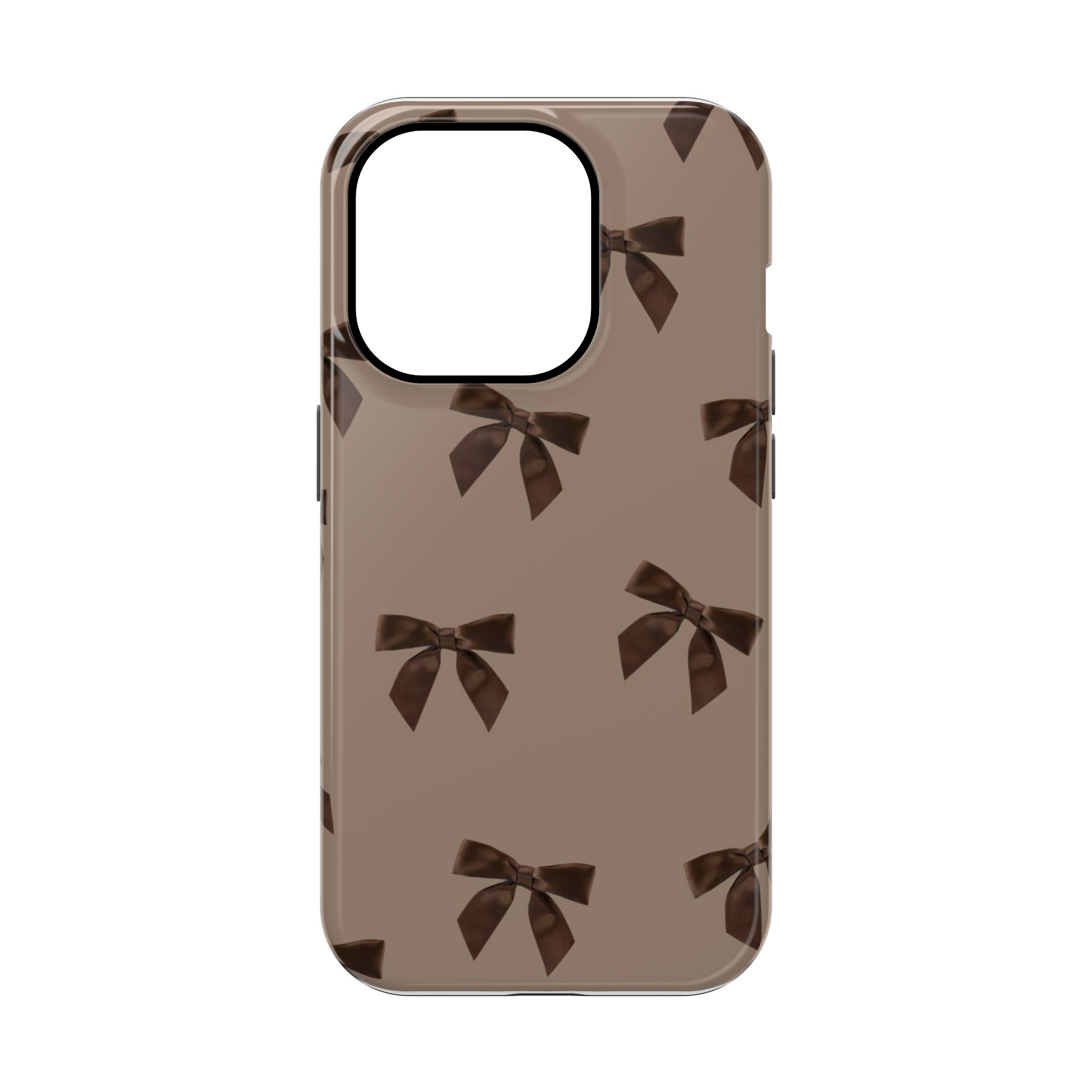 Chocolate Bows Phone Case