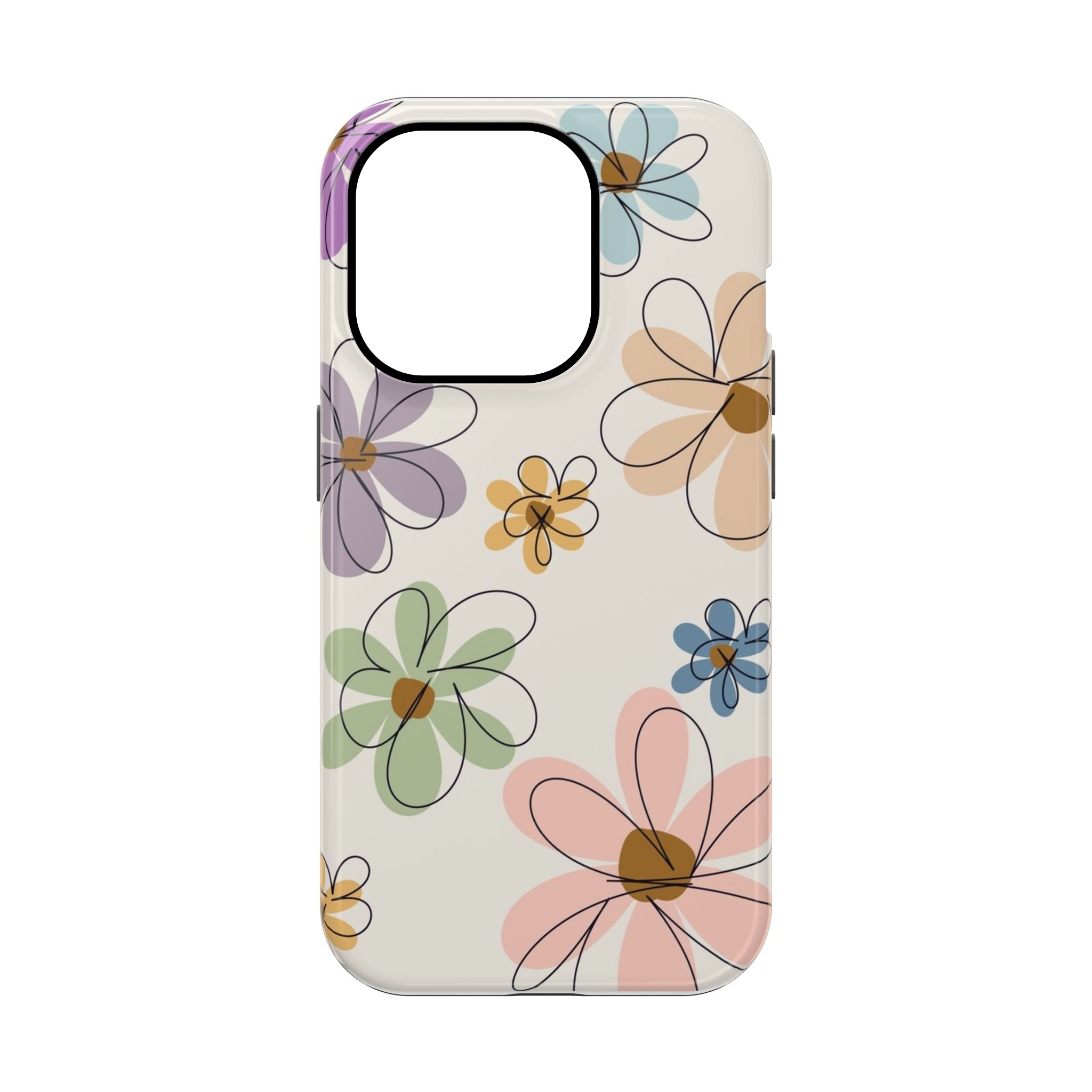 Colorful Flowers Phone Case