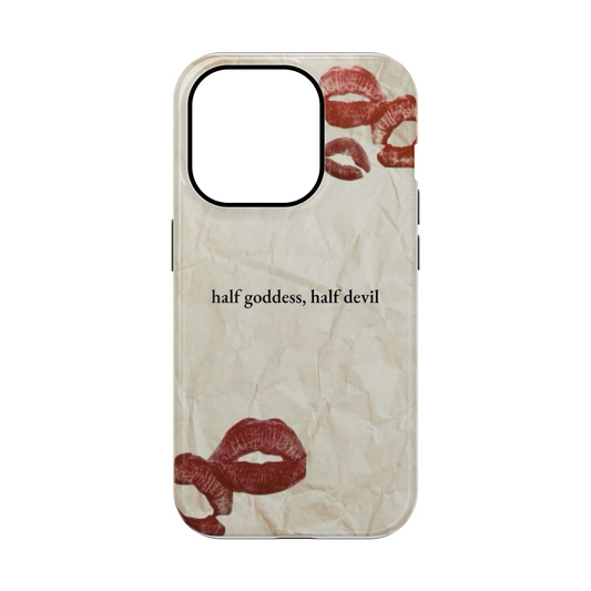 Half Goddess, Half Devil Phone Case