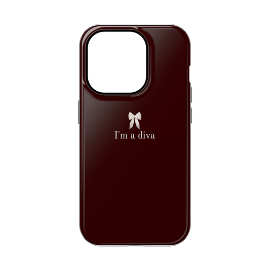 I Am A Diva Phone Case
