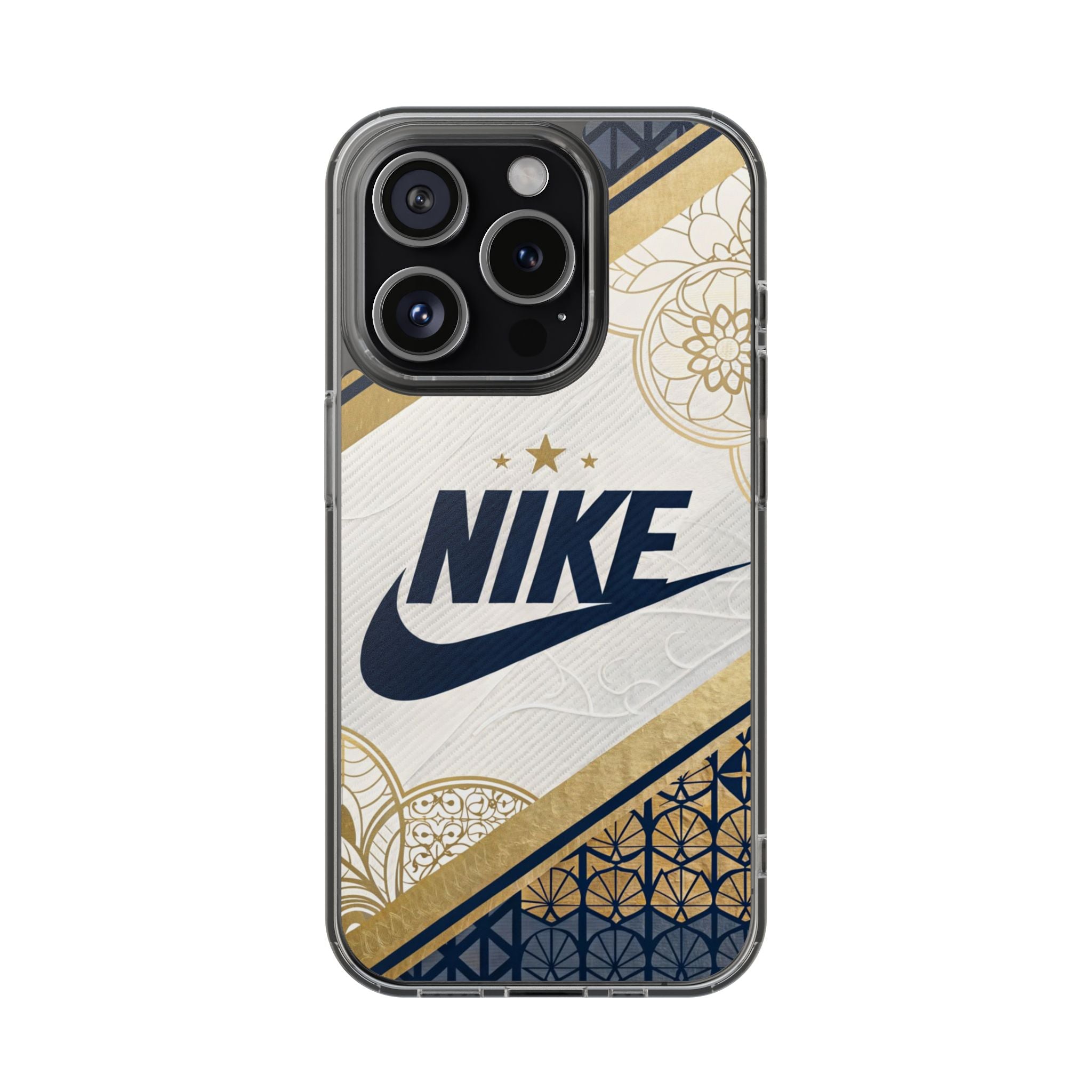 Nike Blue and Gold Logo Phone Case