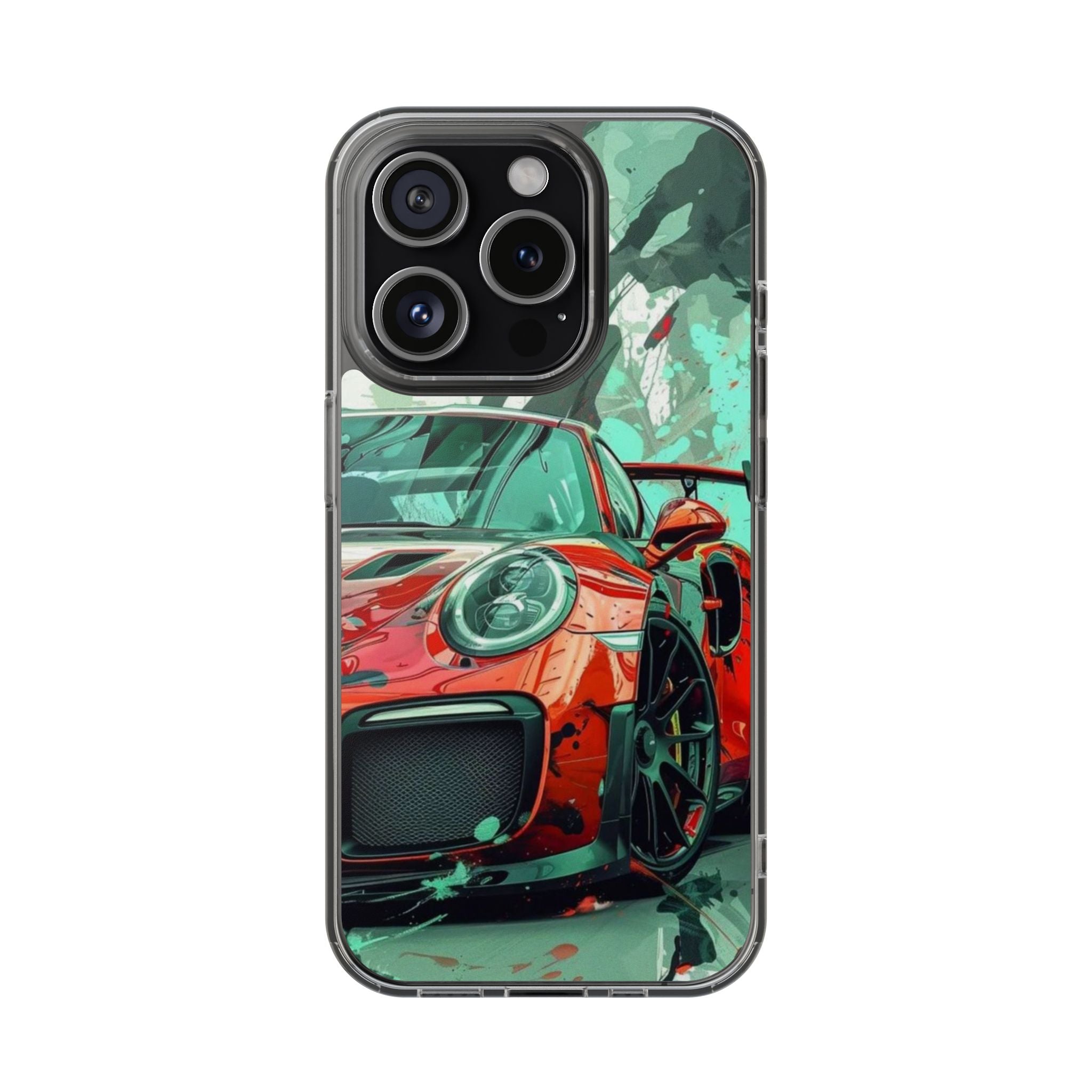 Red Race car phone Case