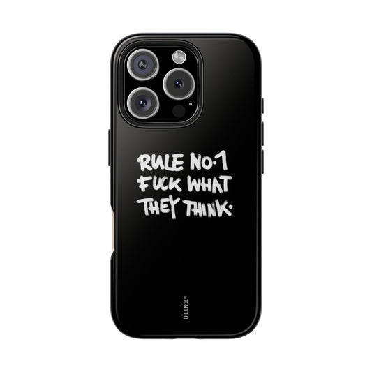 Rule no. 1 Armoured Phone Case