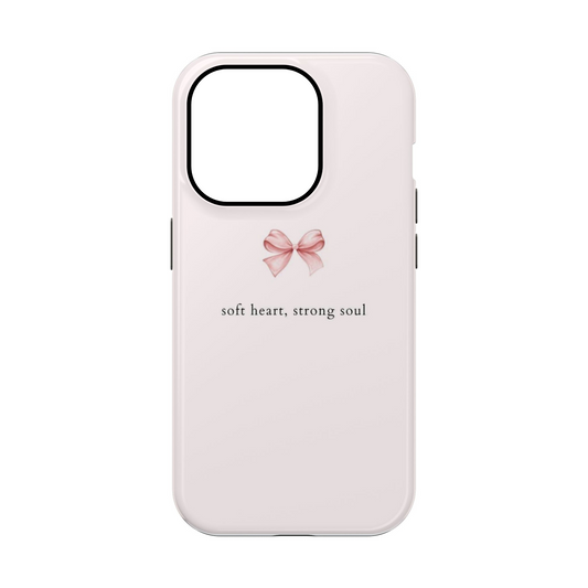 Soft Heart, Strong Soul Phone Case