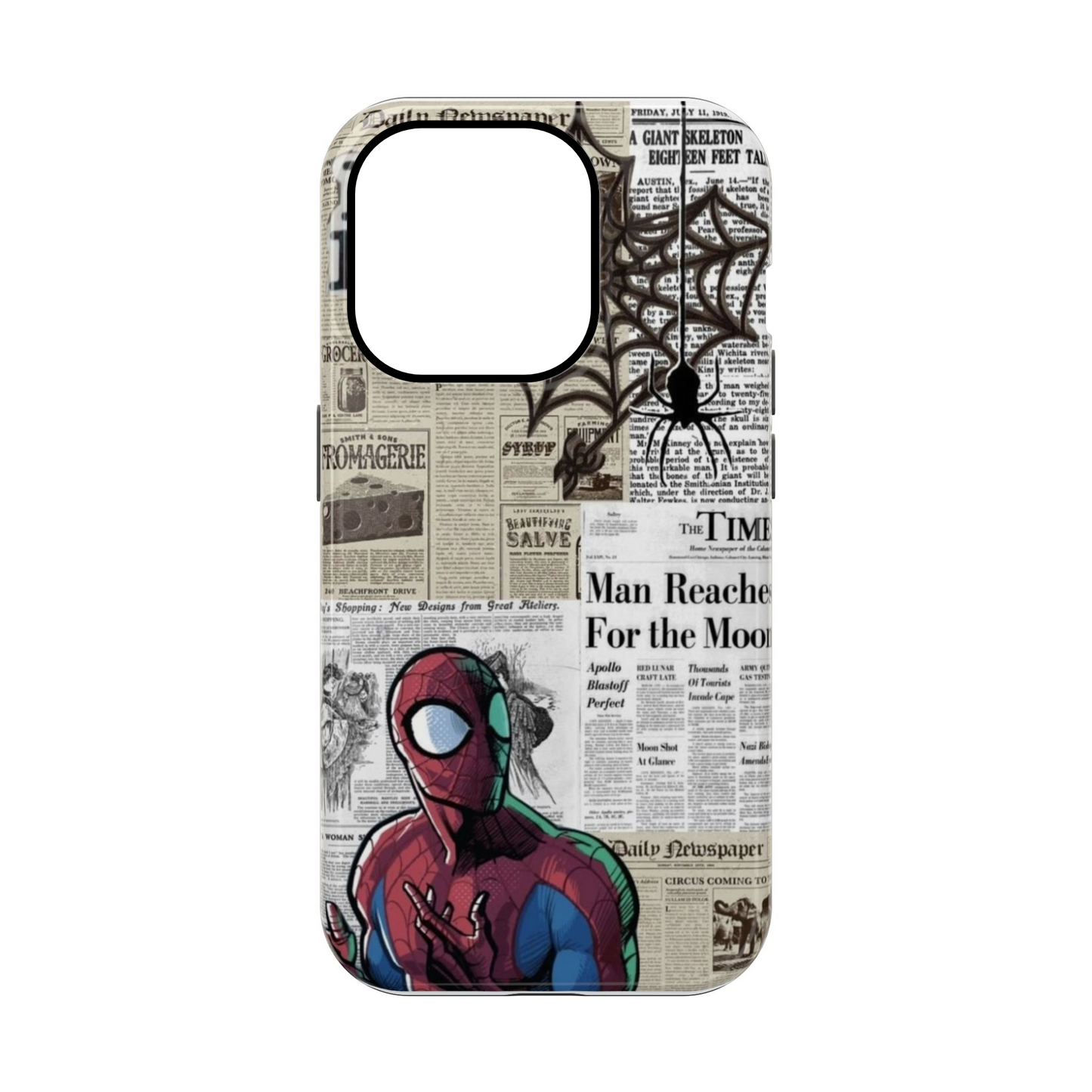 Spiderman x NY Times Phone Case