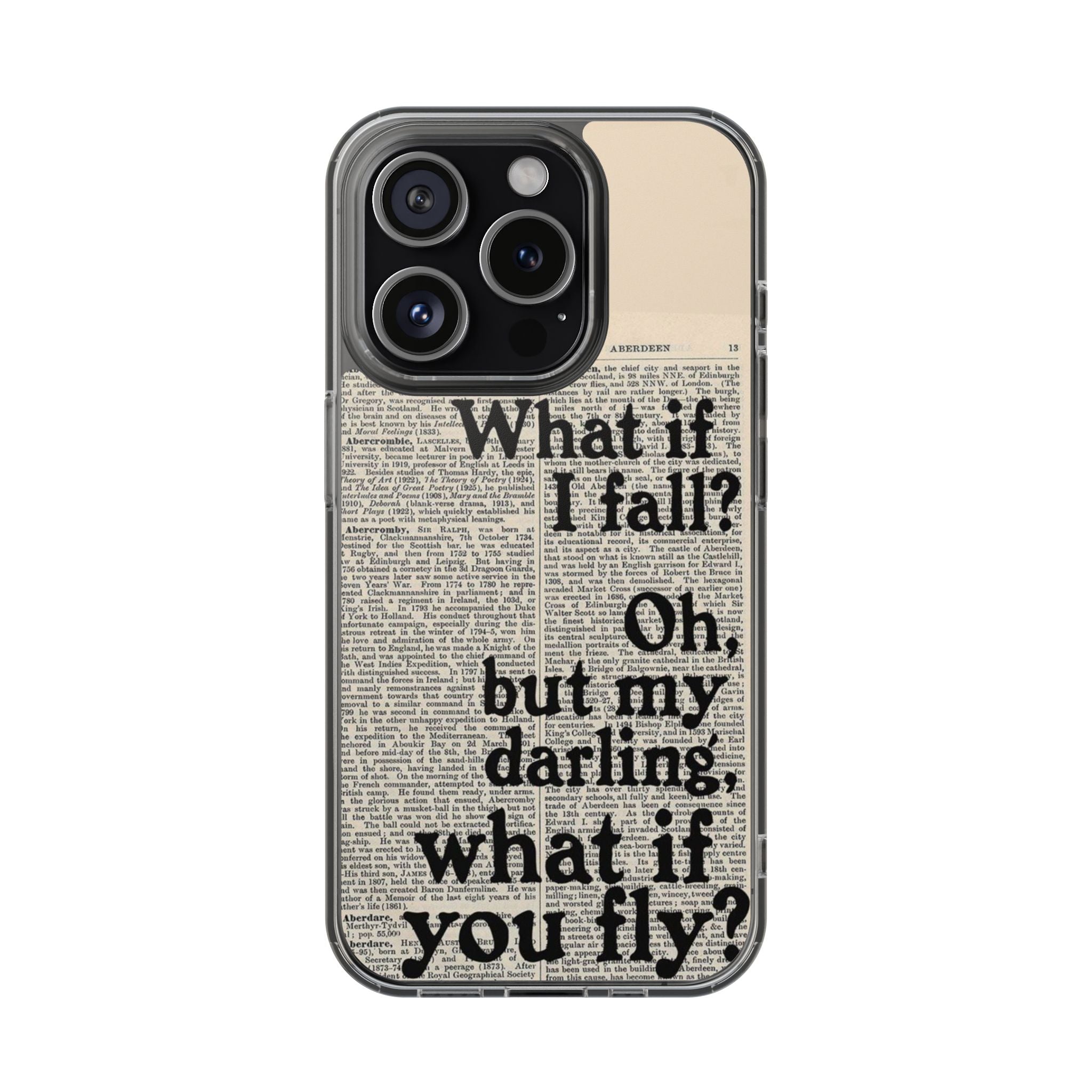 What If You Fly Phone Case