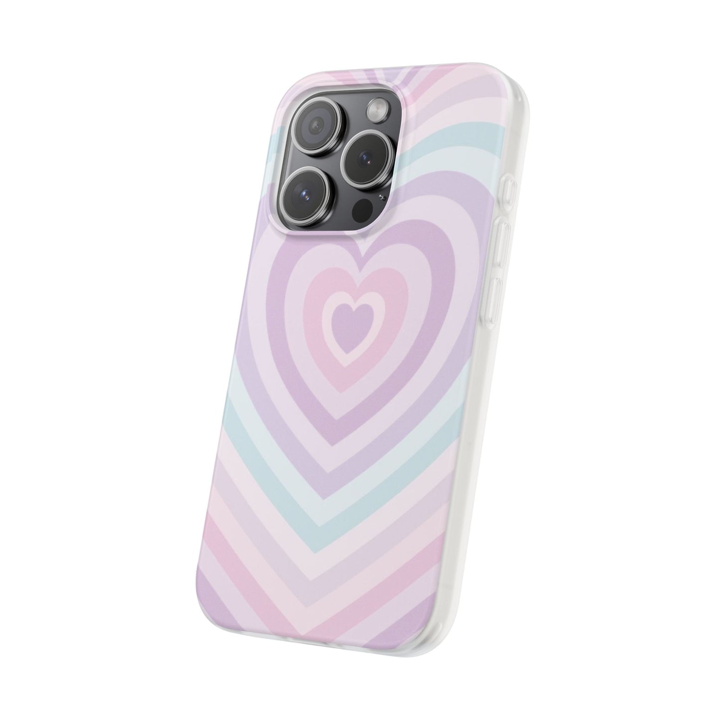 Y2K Rainbow Hearts Phone Case